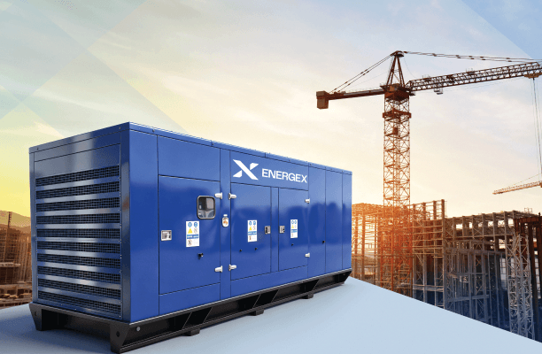 Energex containerised generator on-site